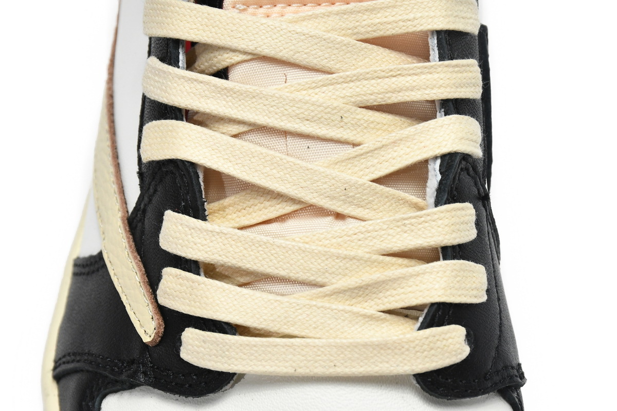 Coco Shoes Travis Scott x Air Jordan 1 Low Black Red DM7866-166 - Cocoshoesvip.net