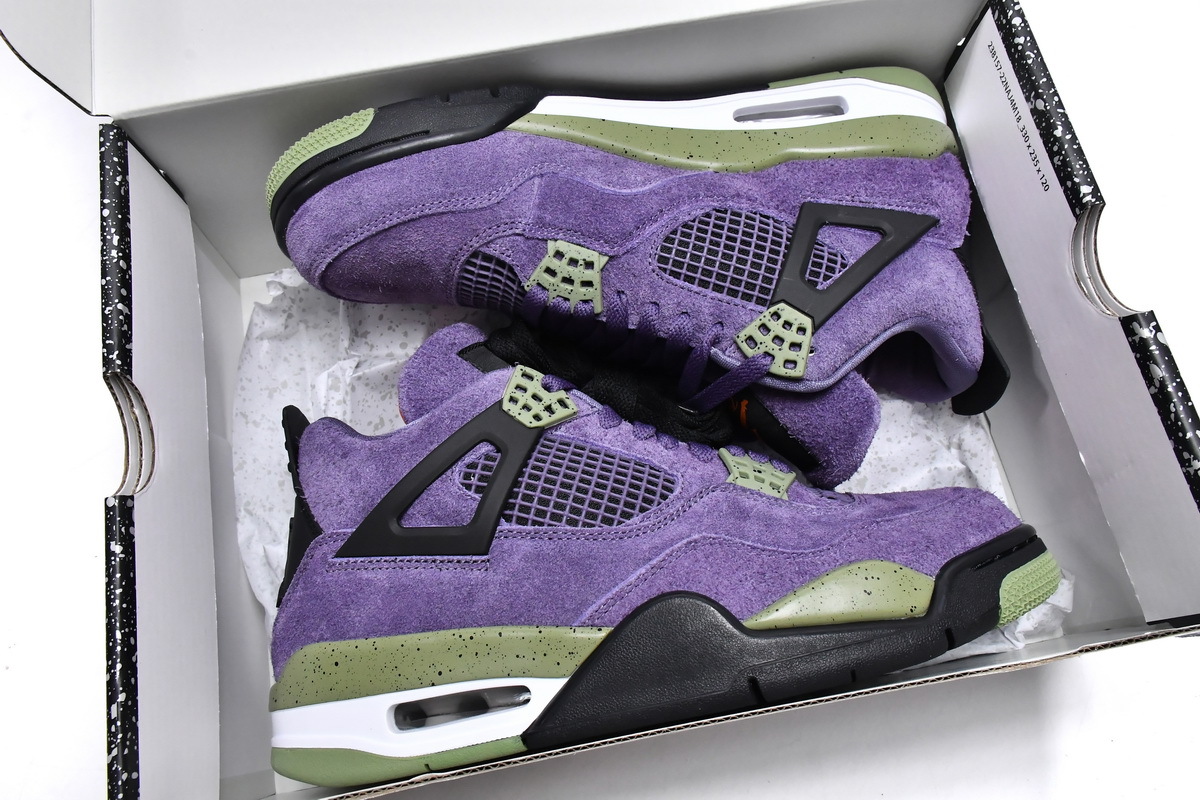 Coco Shoes Jordan 4 Retro Canyon Purple AQ9129-500 - Cocoshoesvip.net