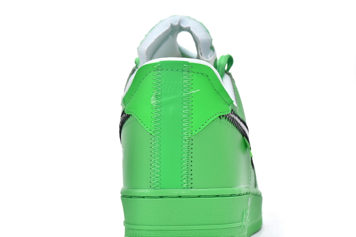 Coco Shoes Nike Air Force 1 Low Off-White Light Green Spark DX1419-300 - Cocoshoesvip.net