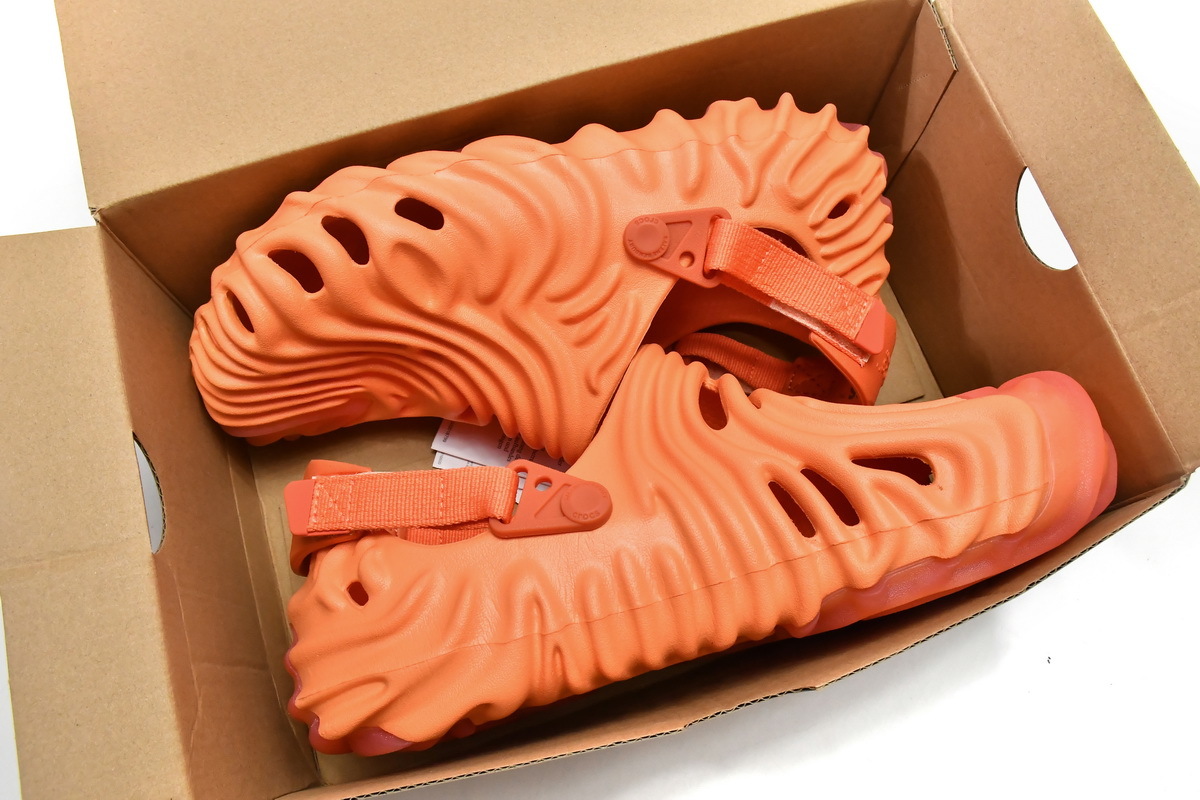 Coco Shoes Crocs Pollex Clog By Salehe Bembury Orange 207393-6RL - Cocoshoesvip.net