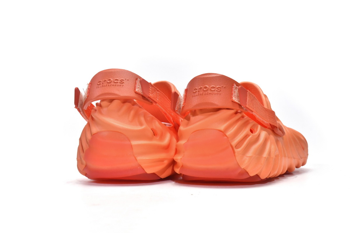 Coco Shoes Crocs Pollex Clog By Salehe Bembury Orange 207393-6RL - Cocoshoesvip.net