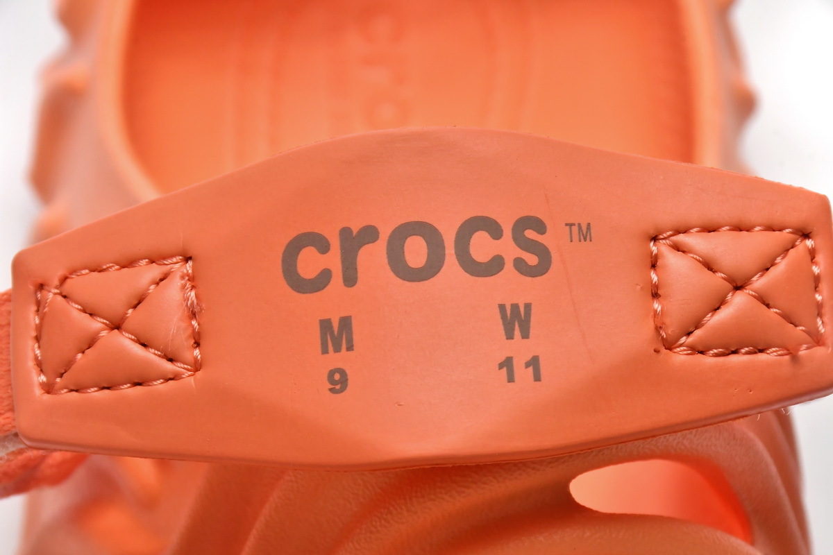 Coco Shoes Crocs Pollex Clog By Salehe Bembury Orange 207393-6RL - Cocoshoesvip.net