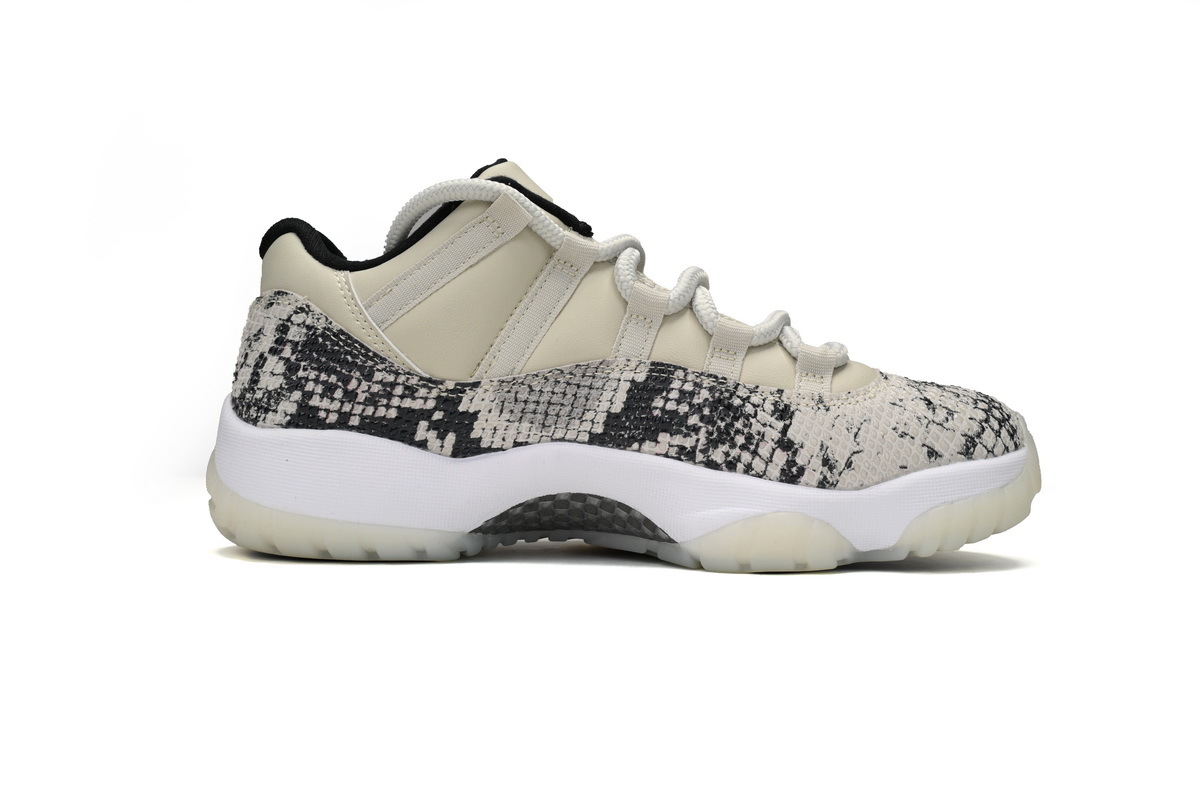 Coco Shoes Jordan 11 Retro Low Snake Light Bone CD6846-002 - Cocoshoesvip.net