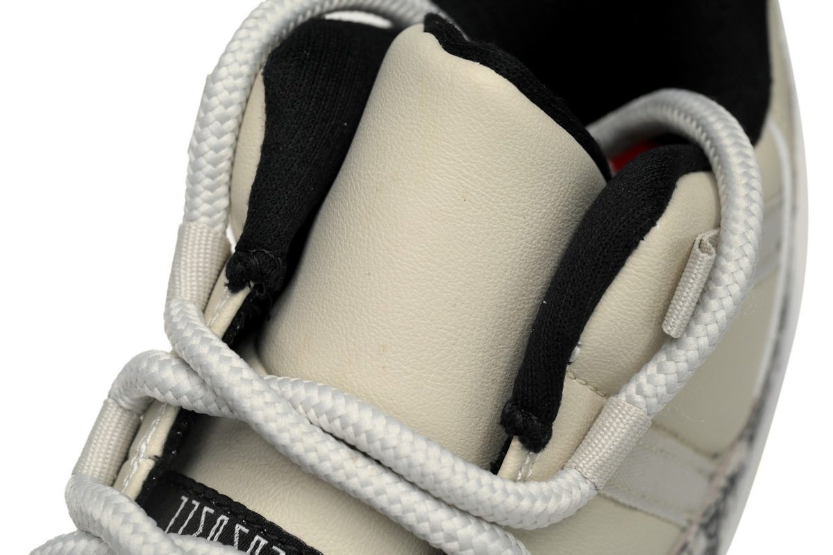 Coco Shoes Jordan 11 Retro Low Snake Light Bone CD6846-002 - Cocoshoesvip.net