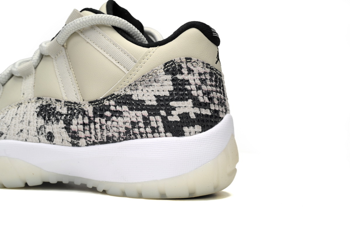 Coco Shoes Jordan 11 Retro Low Snake Light Bone CD6846-002 - Cocoshoesvip.net