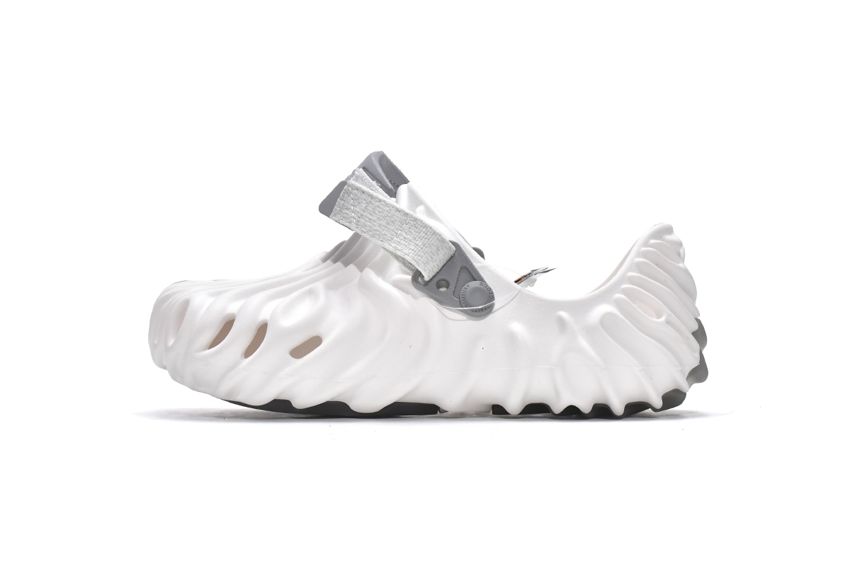 Coco Shoes Crocs Pollex Clog By Salehe Bembury Cloudy White 207393-100 - Cocoshoesvip.net