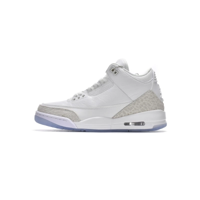 Air Jordan 3 Retro Pure White 136064-111 01