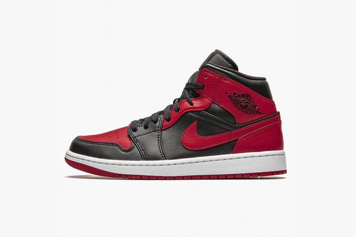 Coco Shoes Air Jordan 1 Mid Banned 554724-074 - Cocoshoesvip.net