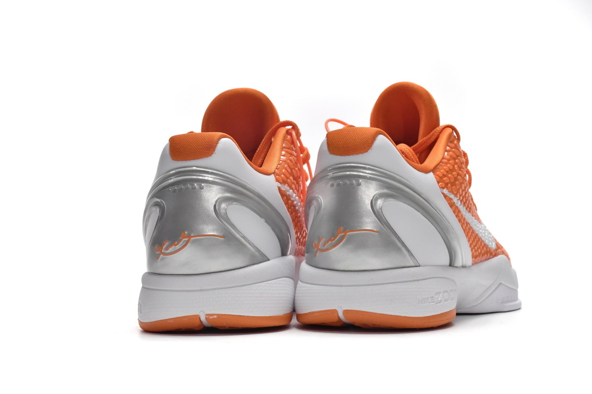 Coco Shoes Nike Zoom Kobe VI TB Orange 454142-800 - Cocoshoesvip.net
