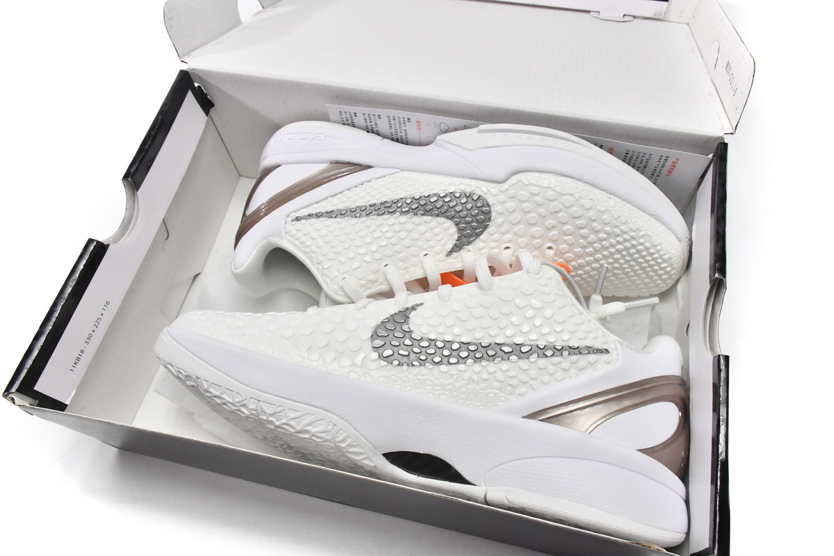Coco Shoes Nike Zoom Kobe VI PE White S96904-100 - Cocoshoesvip.net