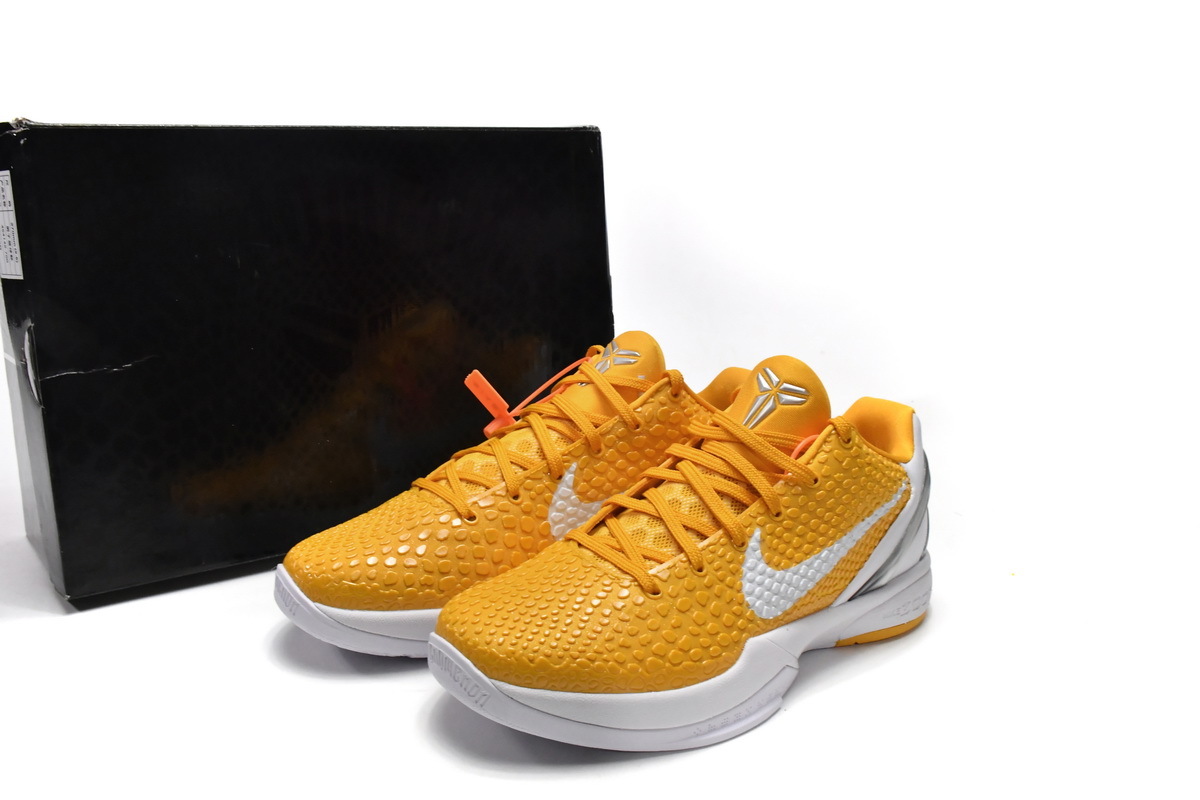 Coco Shoes Nike Zoom Kobe VI TB Yellow 454142-700 - Cocoshoesvip.net