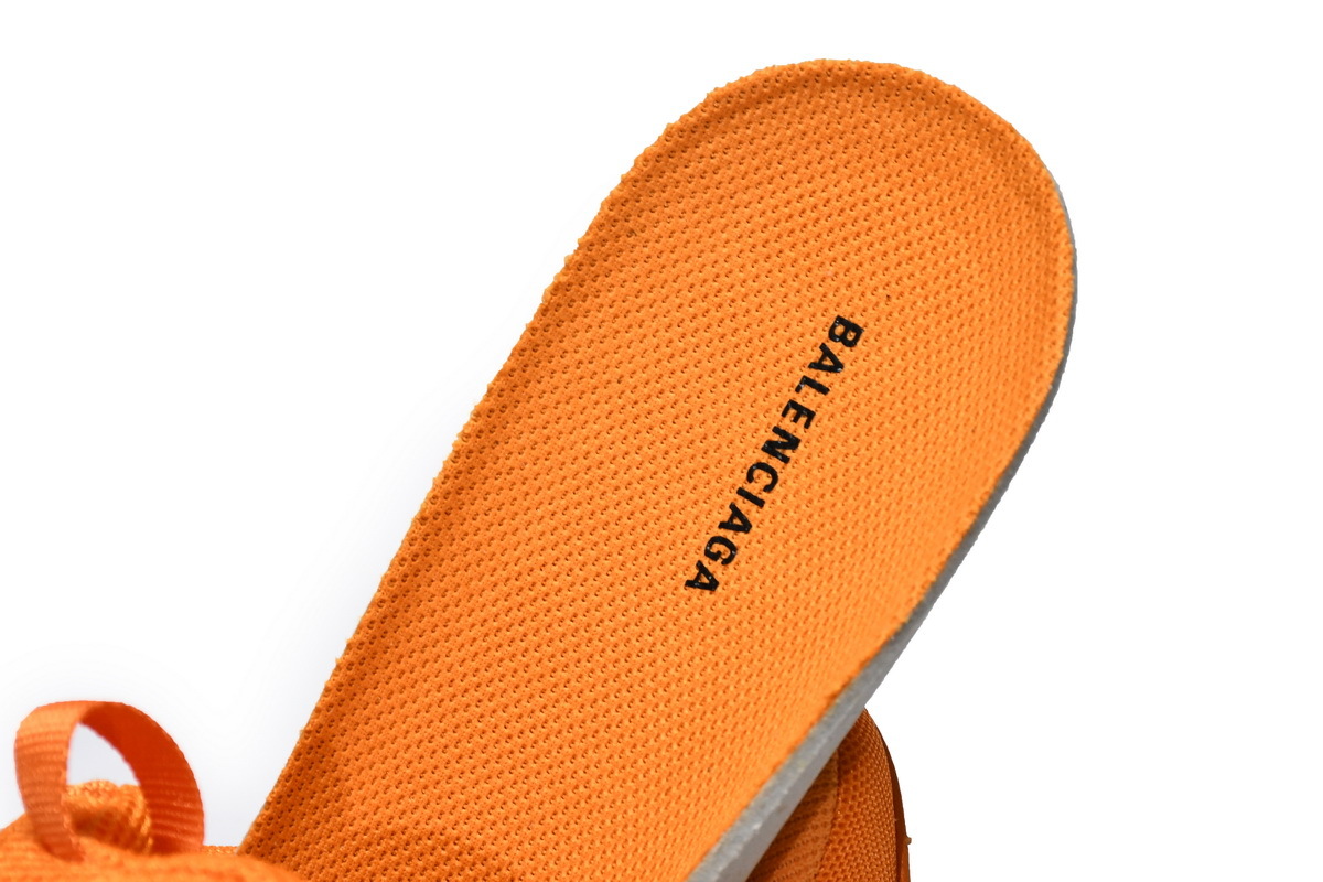 Coco Shoes Balenciaga Triple S Clear Sole Orange - Cocoshoesvip.net