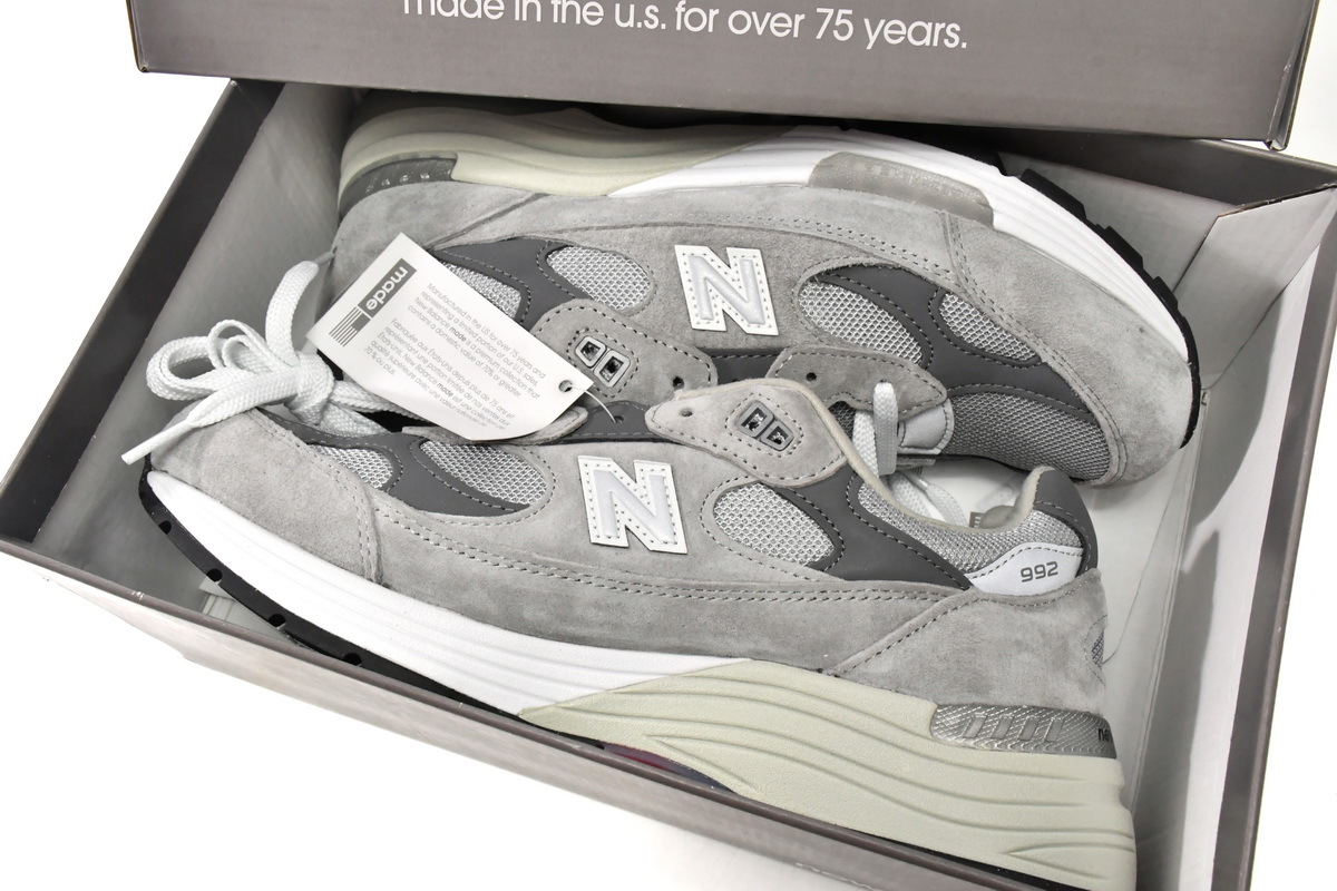 Coco Shoes New Balance 992 Grey M992GR - Cocoshoesvip.net