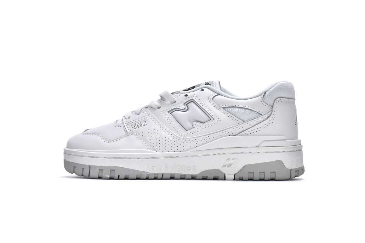 Coco Shoes New Balance 550 White Grey BB550PB1 - Cocoshoesvip.net