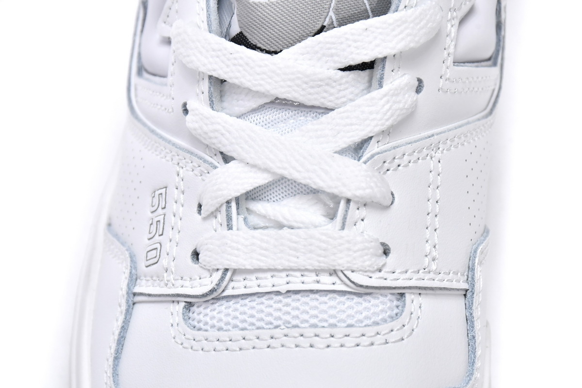 Coco Shoes New Balance 550 White Grey BB550PB1 - Cocoshoesvip.net