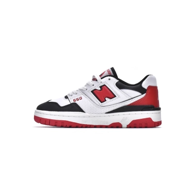 New Balance 550 White Red Black BB550HR1 01