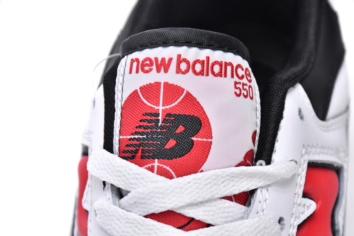 Coco Shoes New Balance 550 White Red Black BB550HR1 - Cocoshoesvip.net