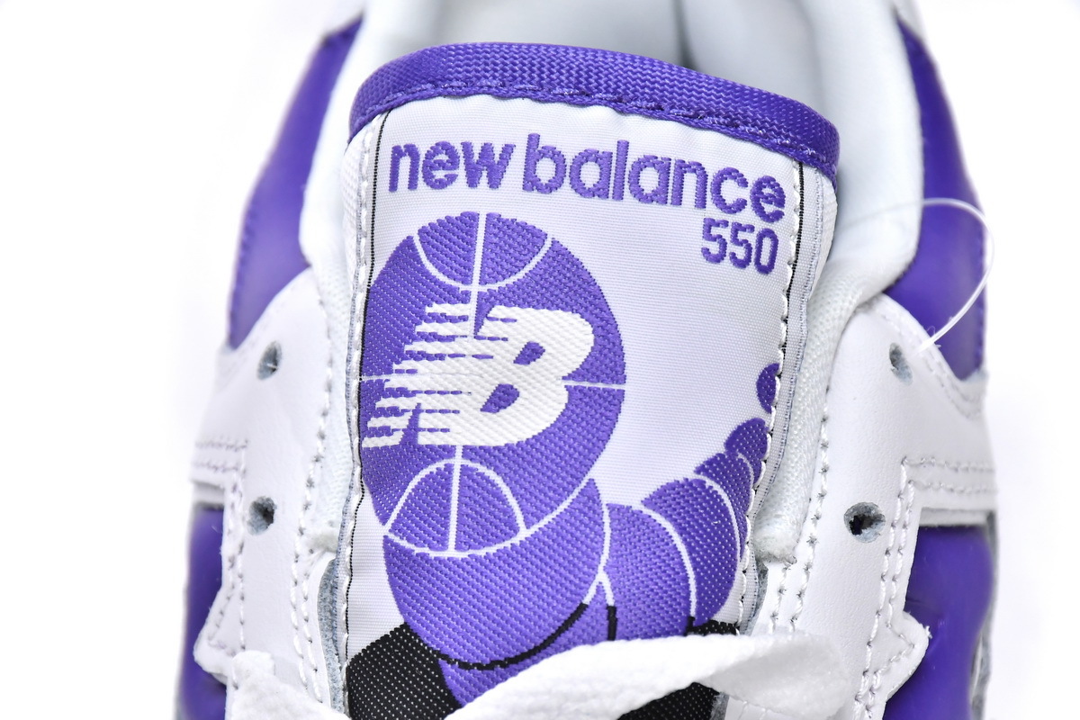 Coco Shoes New Balance 550 White Purple BB550WR1 - Cocoshoesvip.net