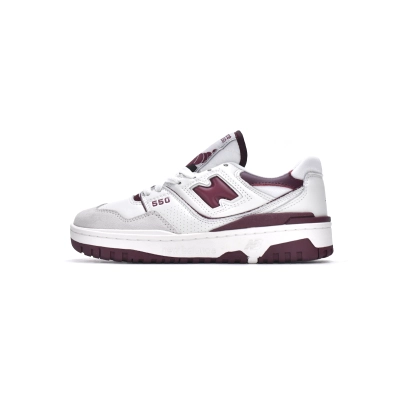 New Balance 550 Sea Salt Burgundy BB550LI1  01