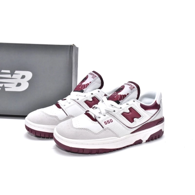 New Balance 550 Sea Salt Burgundy BB550LI1  02