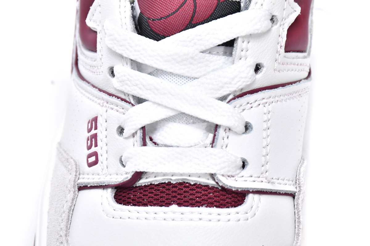 Coco Shoes New Balance 550 Sea Salt Burgundy BB550LI1  - Cocoshoesvip.net