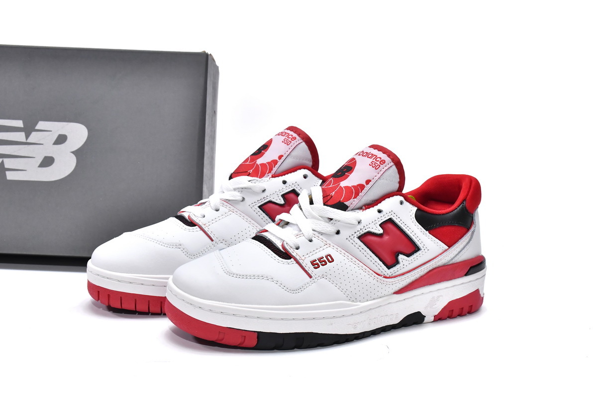Coco Shoes New Balance 550 White Red BB550SE1  - Cocoshoesvip.net