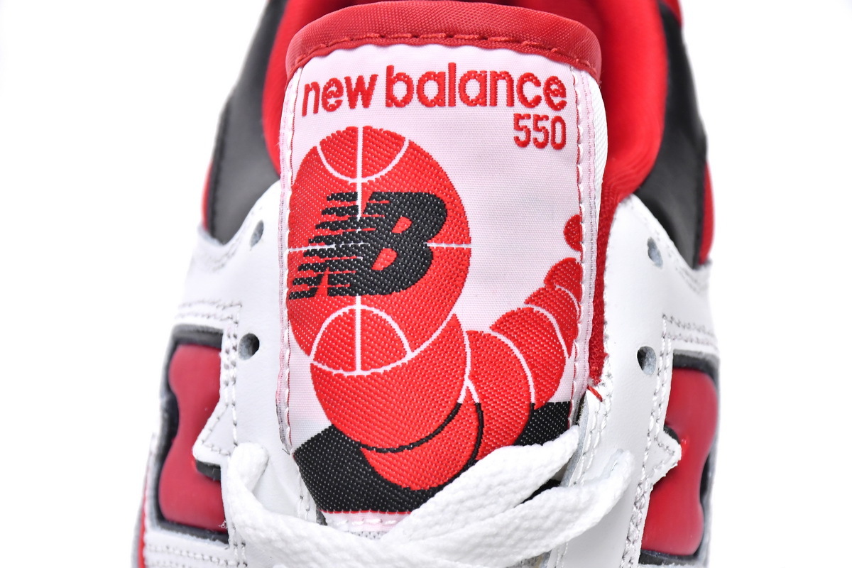 Coco Shoes New Balance 550 White Red BB550SE1  - Cocoshoesvip.net