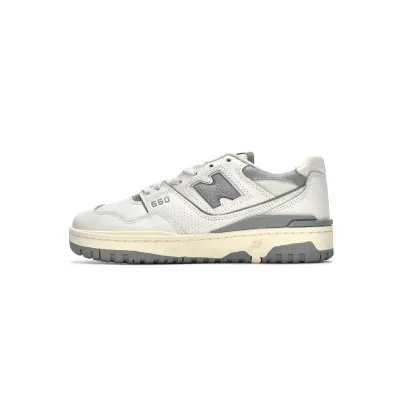 New Balance 550 Aime Leon Dore White Grey BB550ALE  01