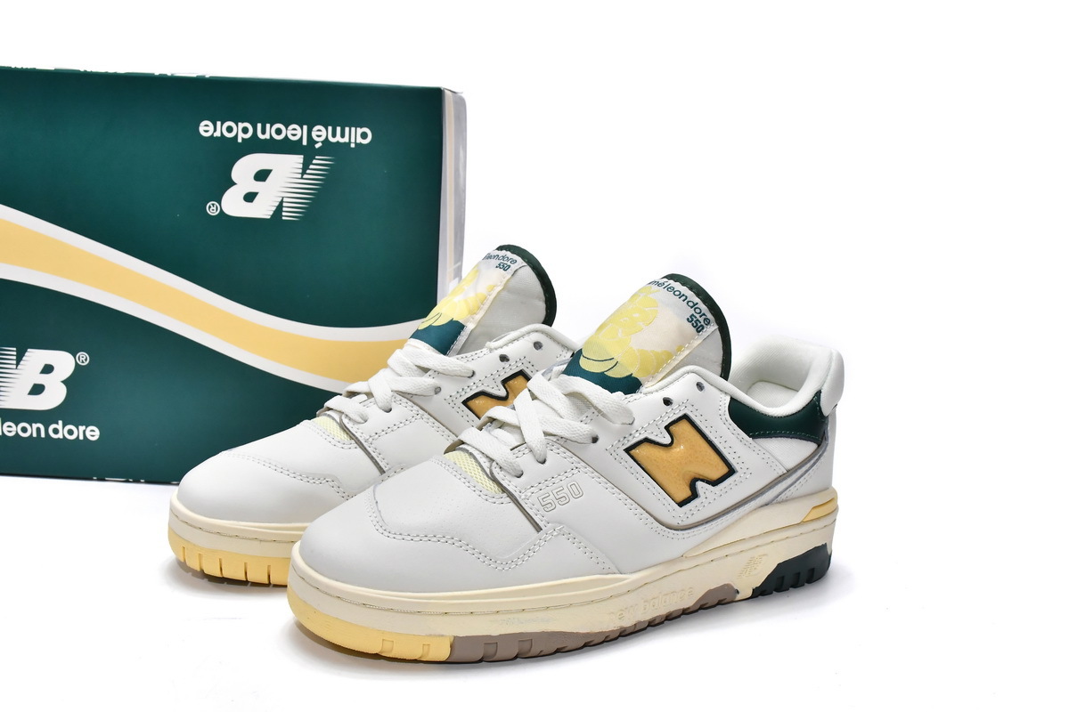 Coco Shoes New Balance 550 Aime Leon Dore Natural Green BB550A2  - Cocoshoesvip.net
