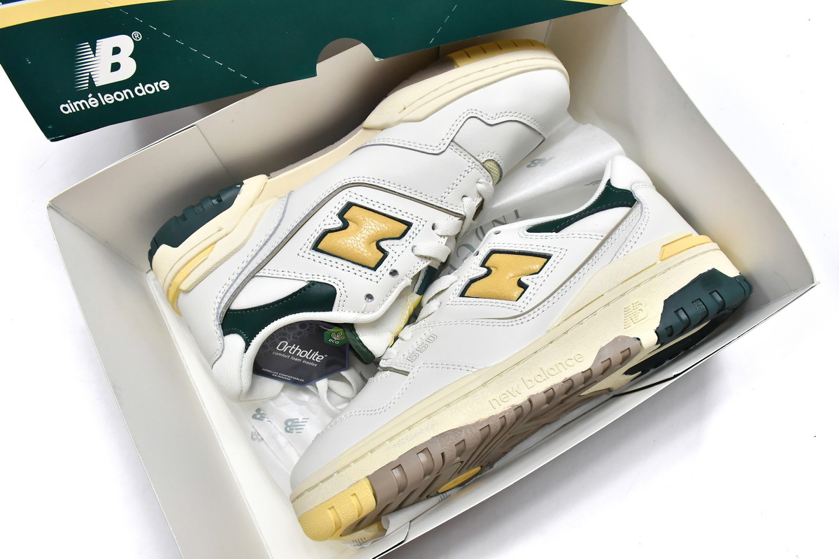 Coco Shoes New Balance 550 Aime Leon Dore Natural Green BB550A2  - Cocoshoesvip.net