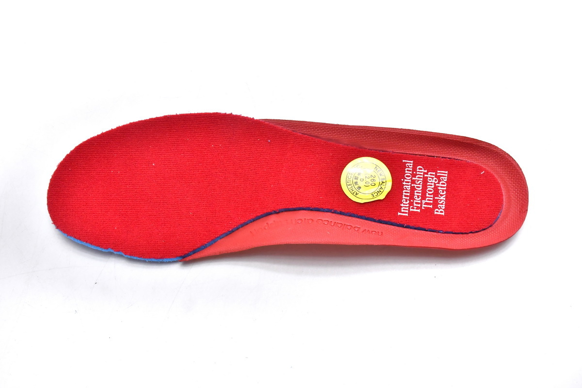 Coco Shoes New Balance 550 Aime Leon Dore White Navy Red BB550A3  - Cocoshoesvip.net