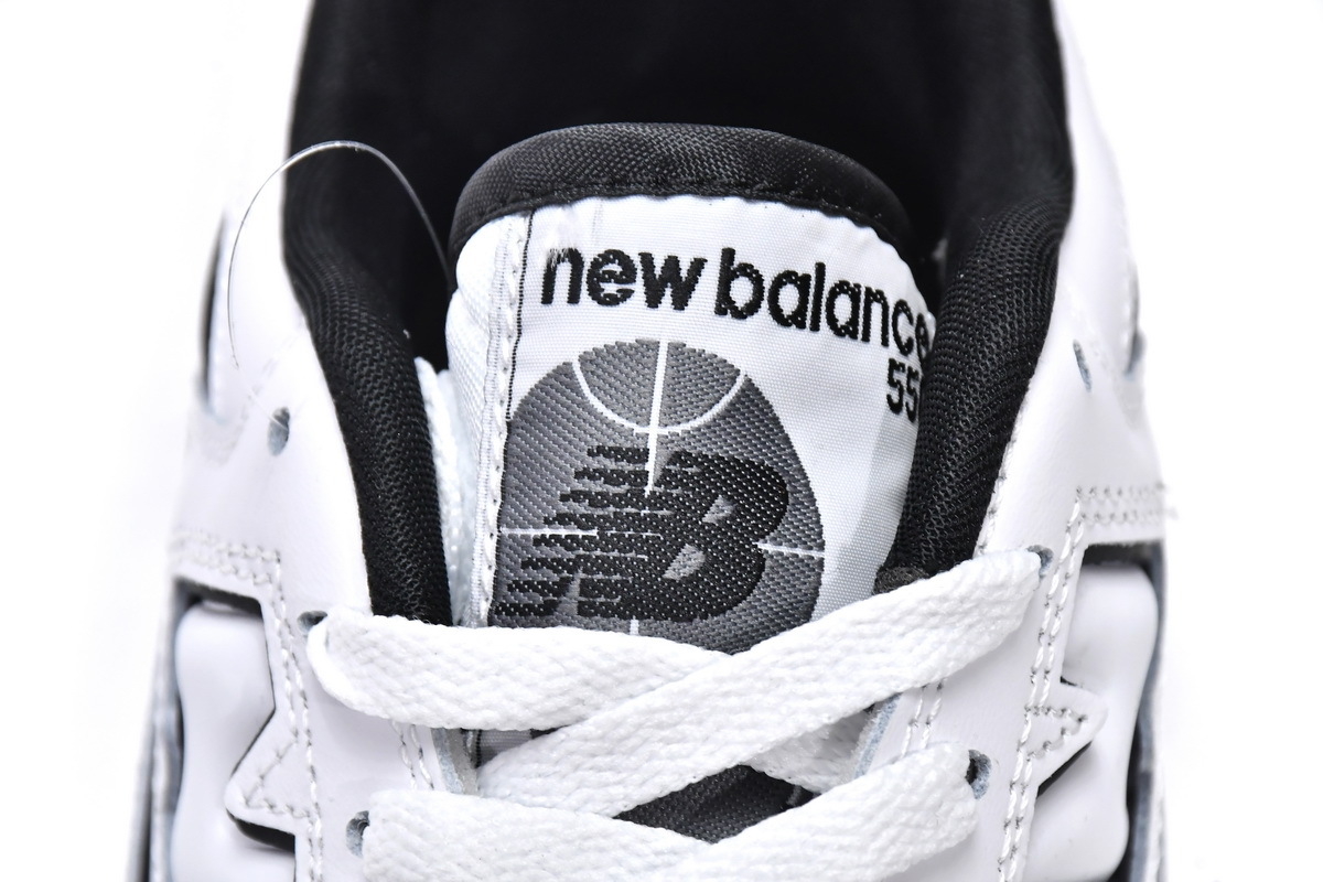 Coco Shoes New Balance 550 White Black BB550HA1  - Cocoshoesvip.net