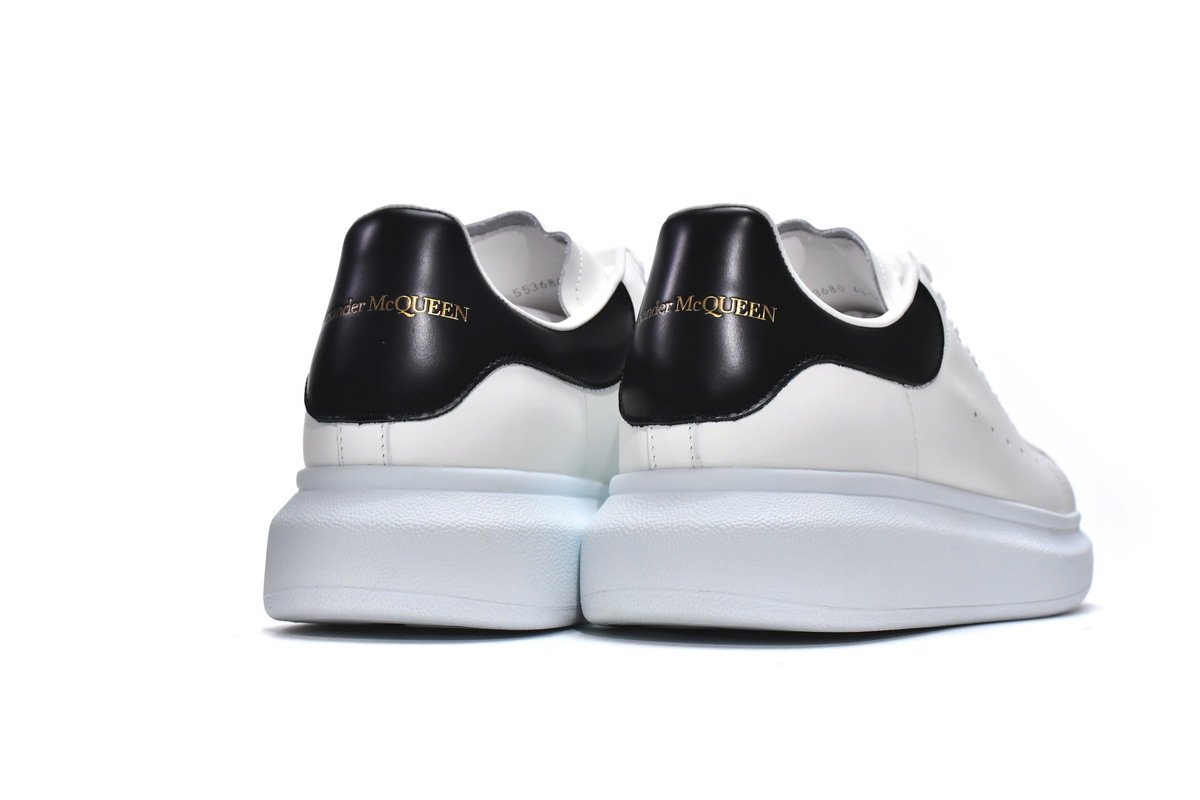 Coco Shoes Alexander McQueen Oversized White Black 553680-WHGP5-9061 - Cocoshoesvip.net