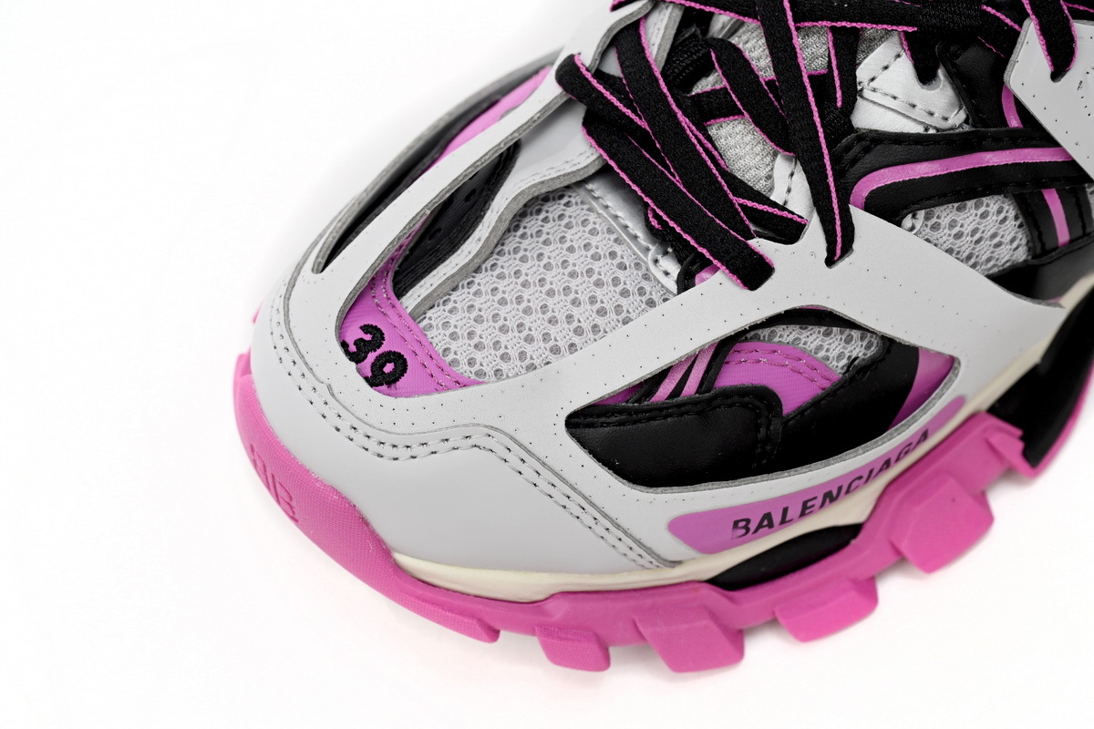 Coco Shoes Balenciaga Track Grey Pink Black LED 555032W3AD31252 - Cocoshoesvip.net