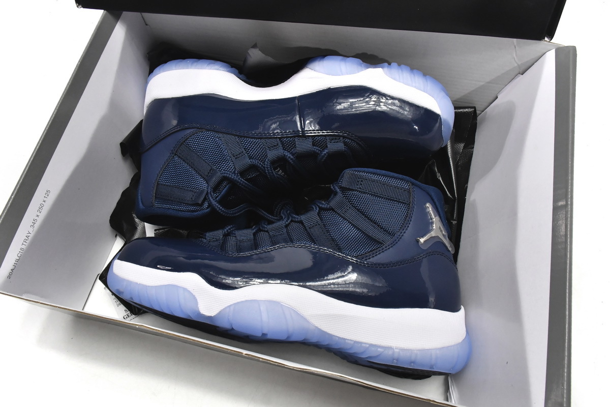 Coco Shoes Air Jordan 11 Retro Dark Blue 378037-441 - Cocoshoesvip.net