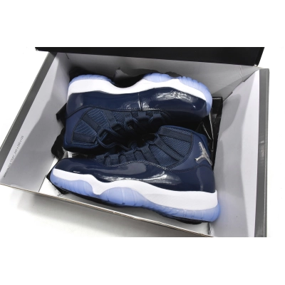 Air Jordan 11 Retro Dark Blue 378037-441 02