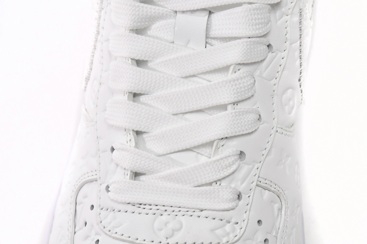 Coco Shoes Louis Vuitton x Nike Air Force 1 Low By Virgil Abloh White - Cocoshoesvip.net