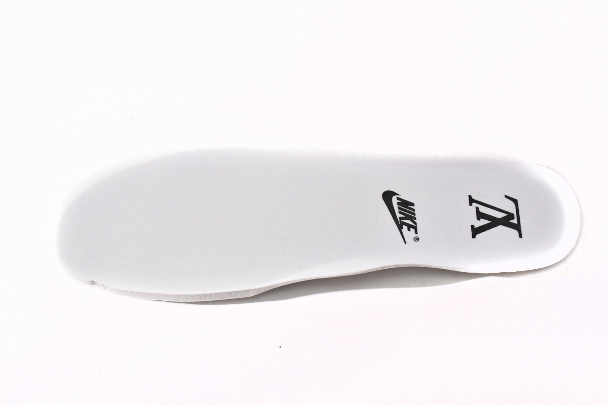 Coco Shoes Louis Vuitton x Nike Air Force 1 Low By Virgil Abloh White - Cocoshoesvip.net