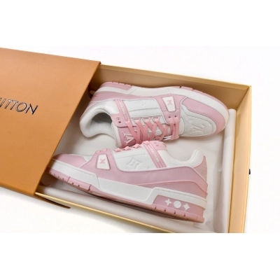 Coco Shoes Louis Vuitton Trainer Rose Pink VL0231 02