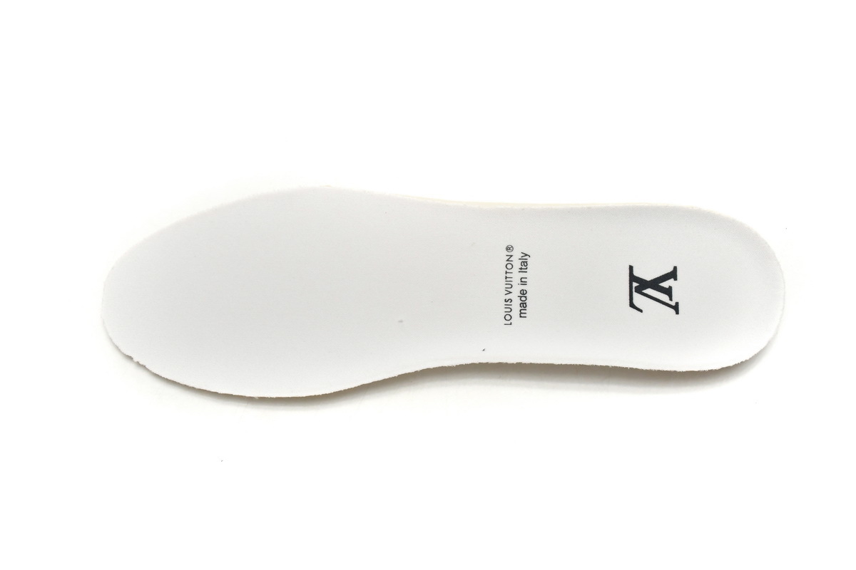 Coco Shoes Louis Vuitton Trainer Beige Cloth Cover GO0220 - Cocoshoesvip.net