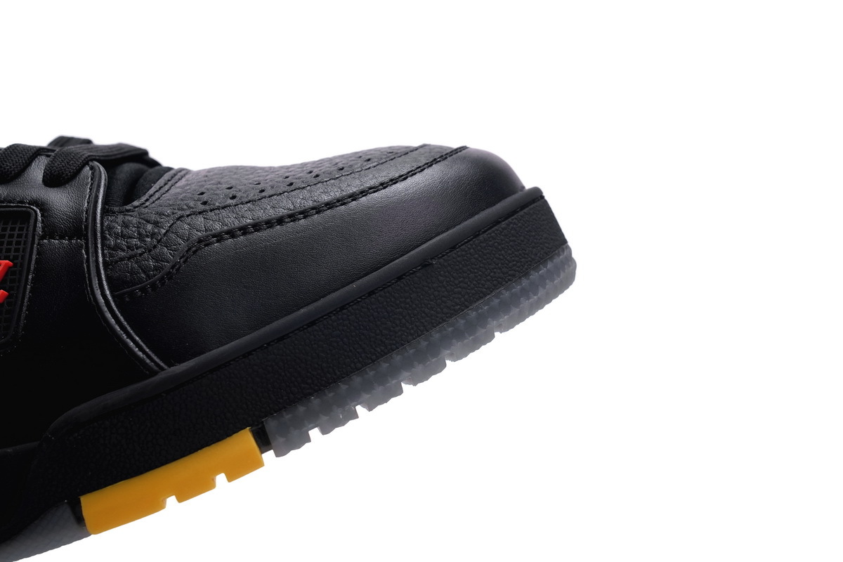 Coco Shoes Louis Vuitton Trainer Black Litchi Pattern FD0226 - Cocoshoesvip.net