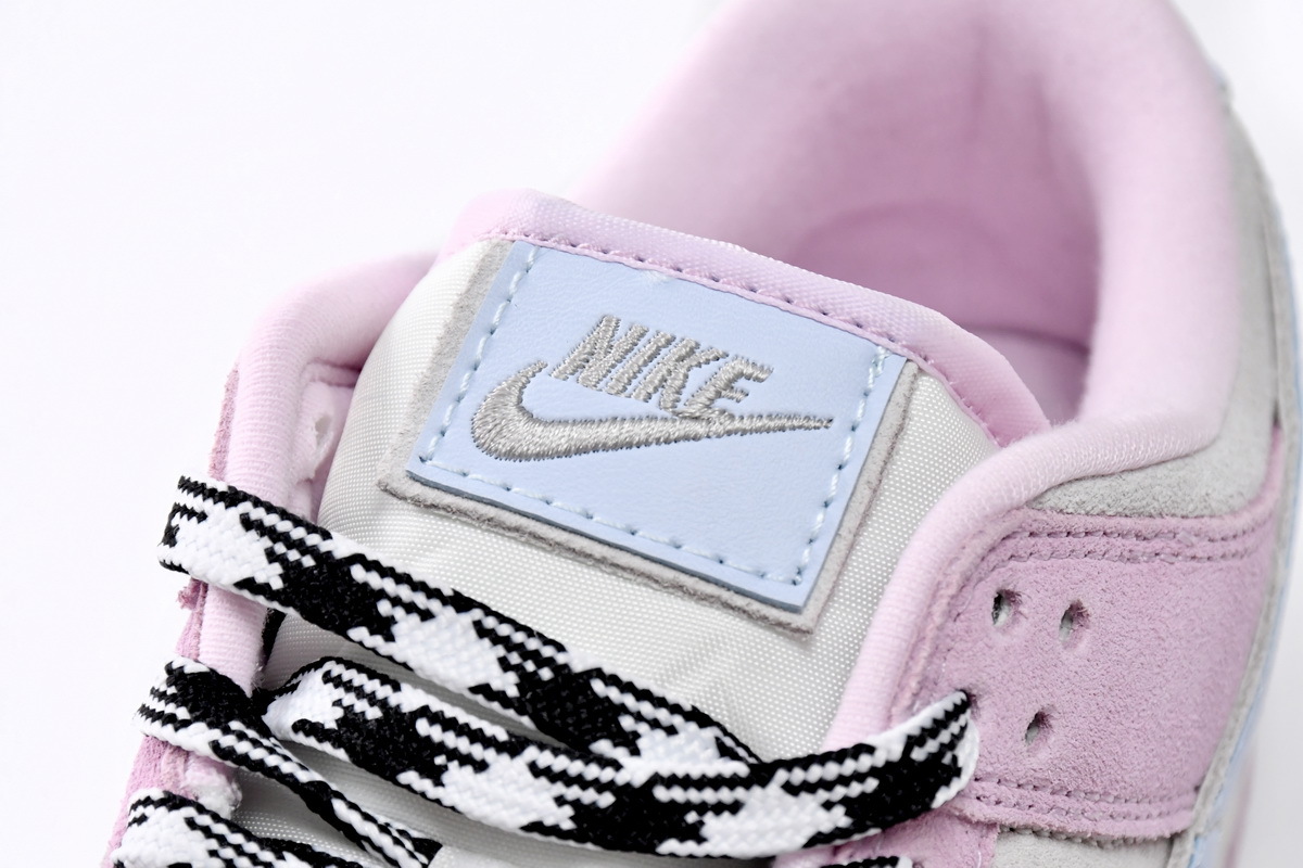 Coco Shoes Nike Dunk Low Pink Suede D07412-901 - Cocoshoesvip.net