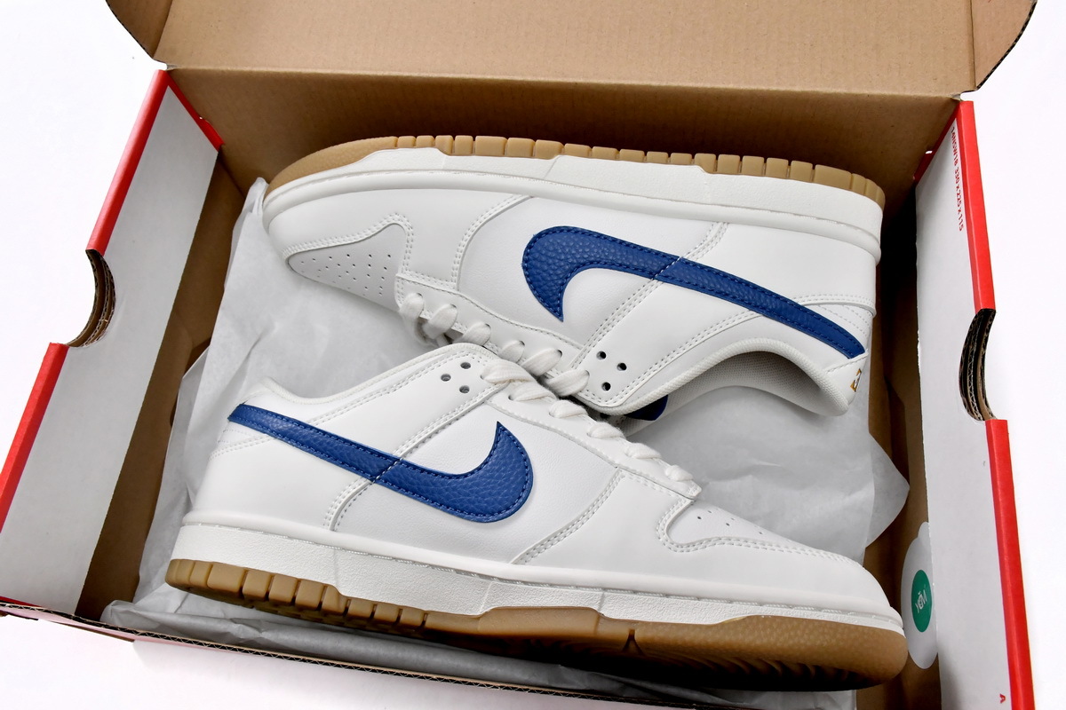 Coco Shoes Nike Dunk Low SE Sail Dark Marina Blue DX3198-133 - Cocoshoesvip.net