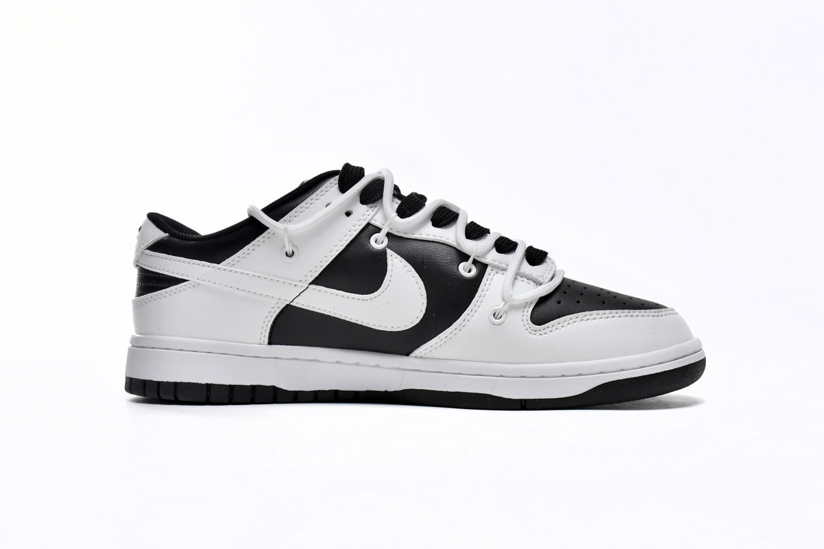 Coco Shoes Nike SB Dunk Low Sail Panda SplCing DD1391-100 (Limited customized) - Cocoshoesvip.net