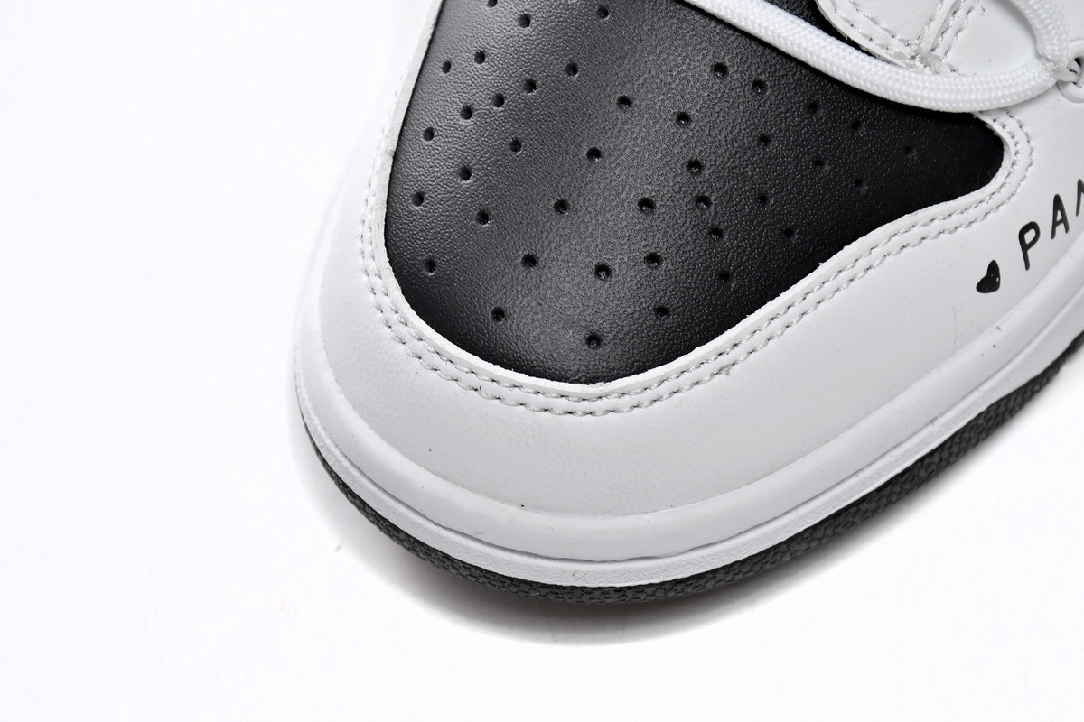 Coco Shoes Nike SB Dunk Low Sail Panda SplCing DD1391-100 (Limited customized) - Cocoshoesvip.net