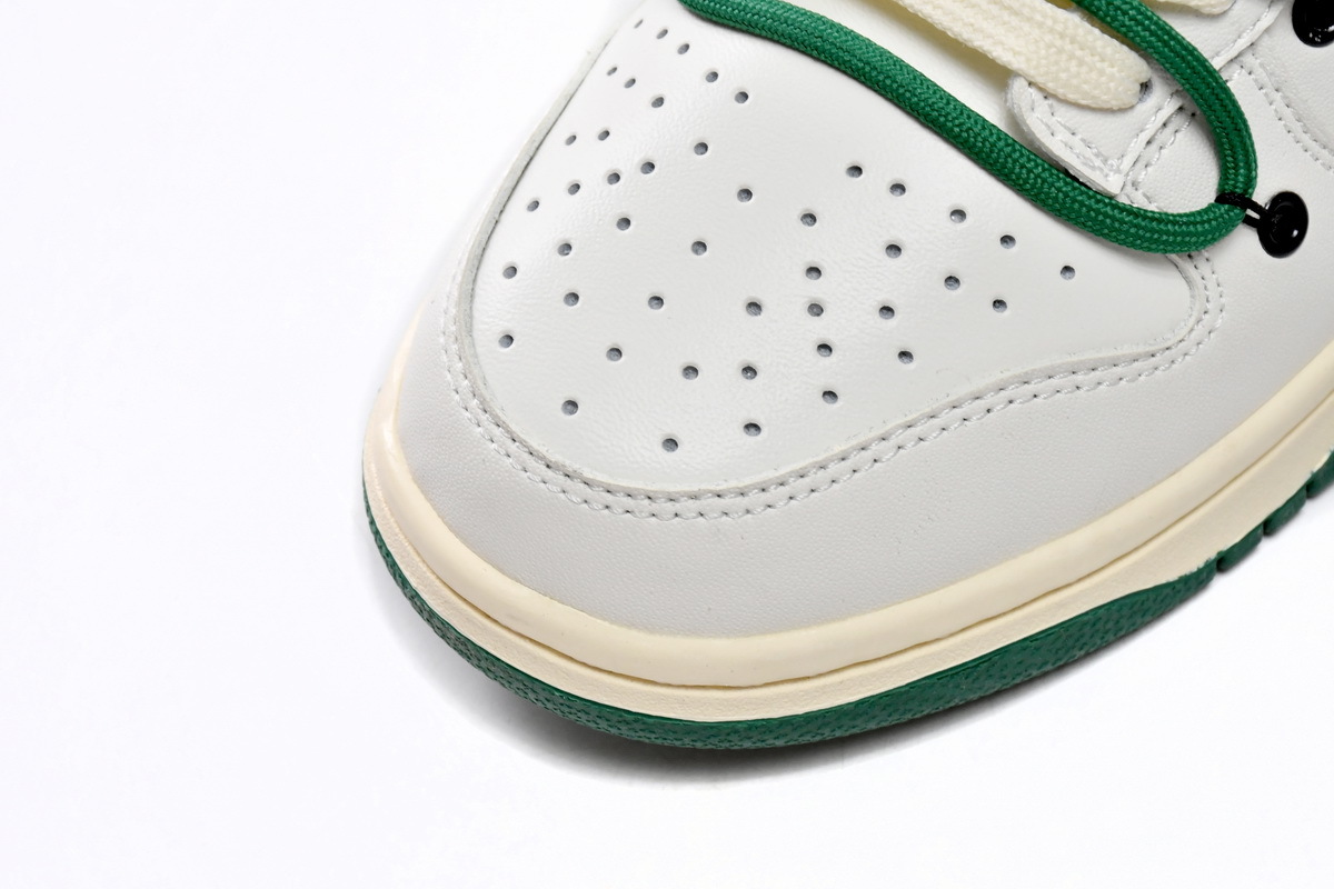 Coco Shoes Nike SB Dunk Low Bandage White and Green DD1503-112 (Limited customized) - Cocoshoesvip.net