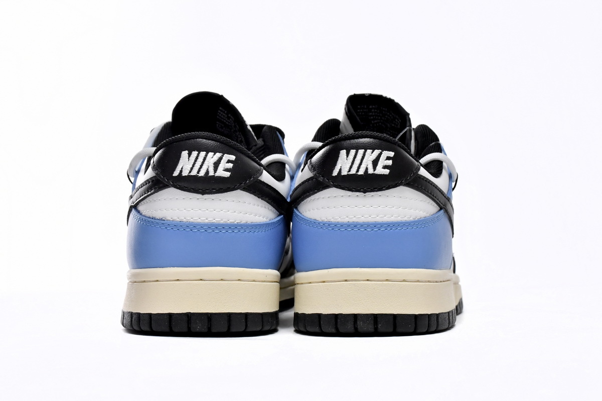Coco Shoes Nike SB Dunk Low Strap Black and White Blue DD1391-100 (Limited customized) - Cocoshoesvip.net