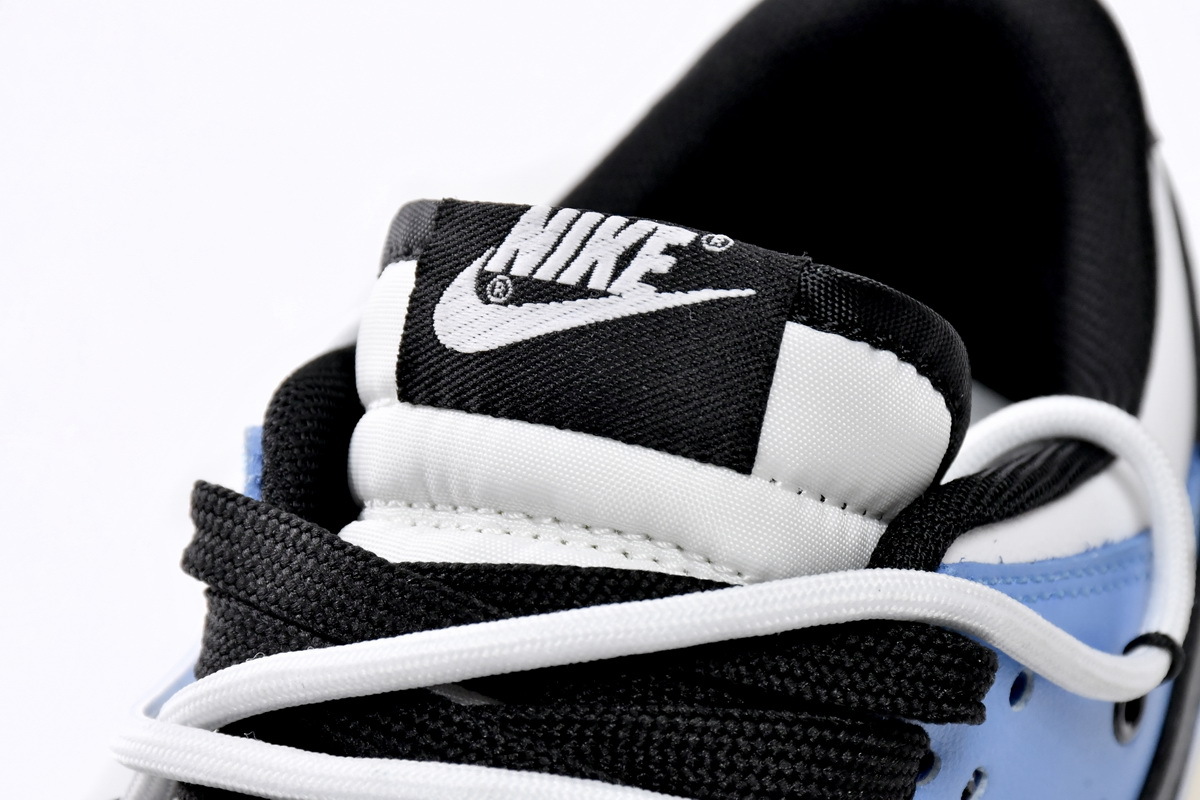 Coco Shoes Nike SB Dunk Low Strap Black and White Blue DD1391-100 (Limited customized) - Cocoshoesvip.net