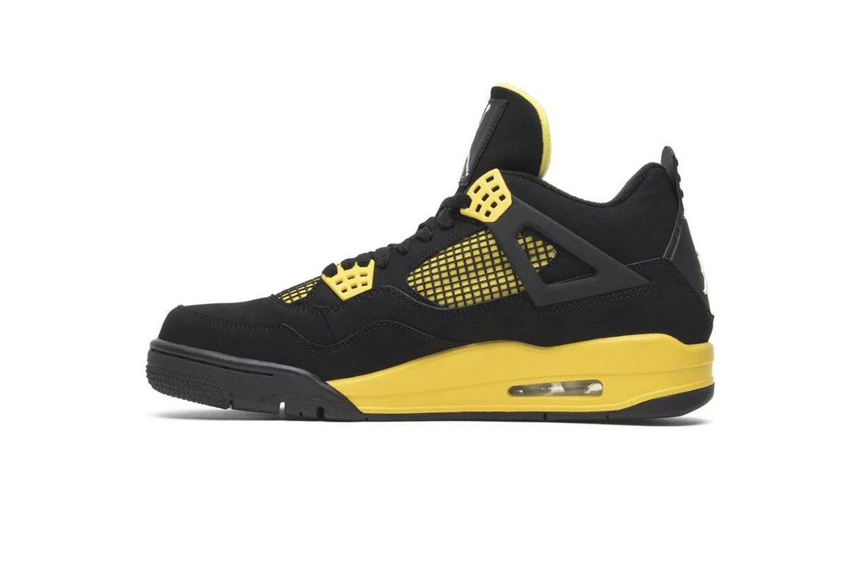Coco Shoes Air Jordan 4 Retro Thunder (2012) 308497-008 - Cocoshoesvip.net
