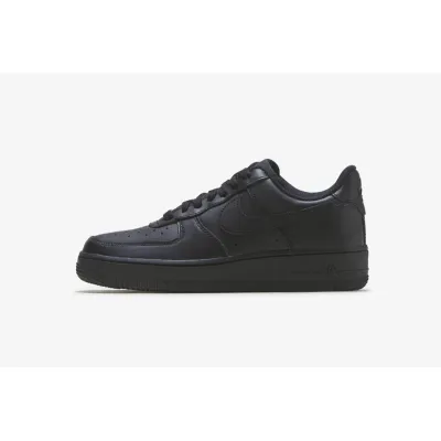 Nike Air Force 1 Low '07 Black Black 315122-001 01